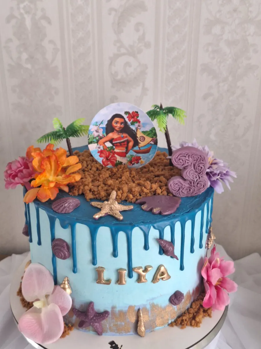 Layer cake d'anniversaire gourmand fait maison