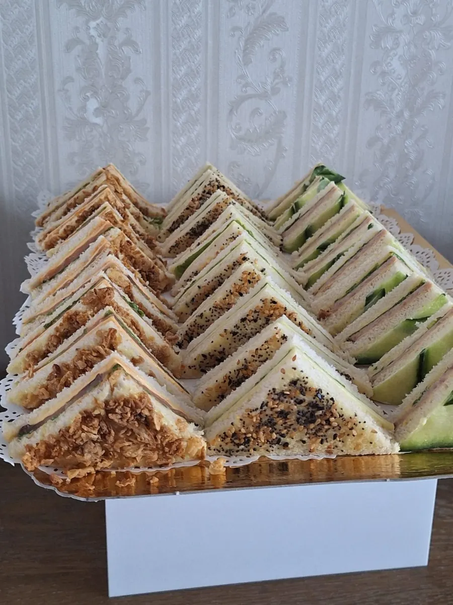 Buffet apéritif dressé par Esperanza traiteur dans la vallée de la Lys