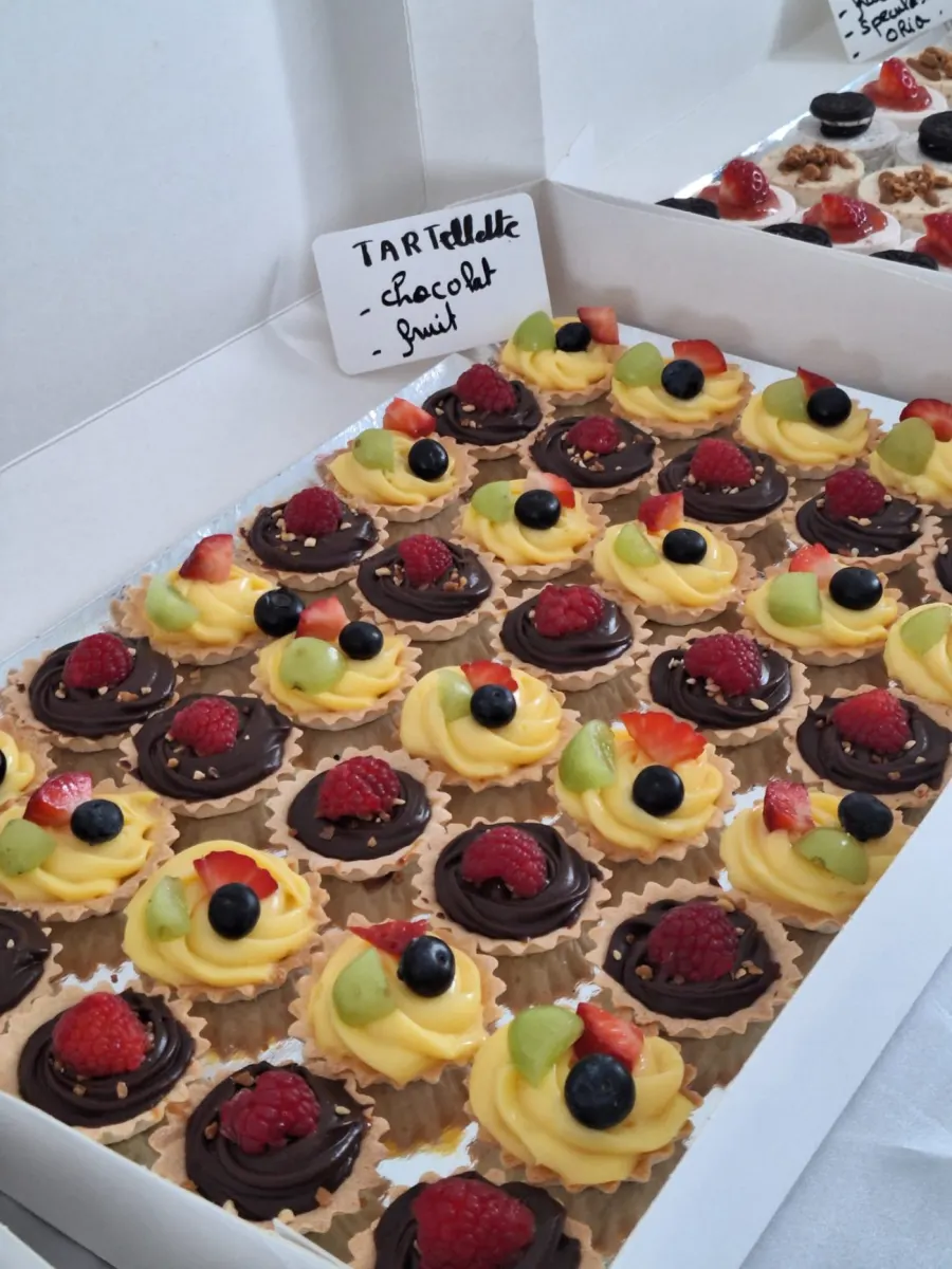 Desserts en portions pour réception à Armentières