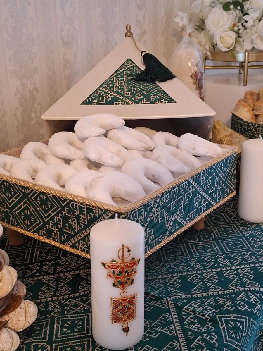 Petits fours orientaux au miel réalisés par Esperanza