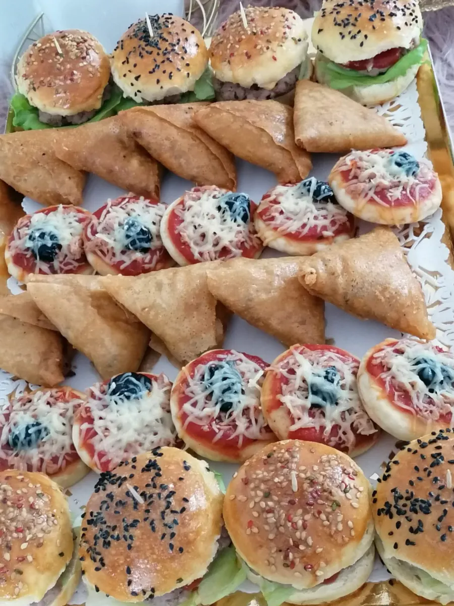 Pièces salées et feuilletés préparés par Esperanza traiteur