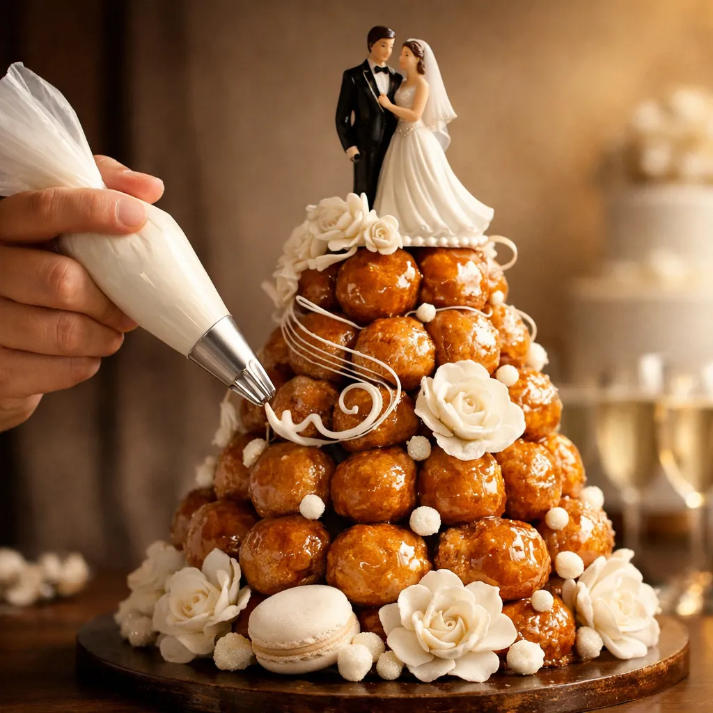 Pièces montées de mariage élégantes réalisées par Esperanza traiteur à Erquinghem-Lys